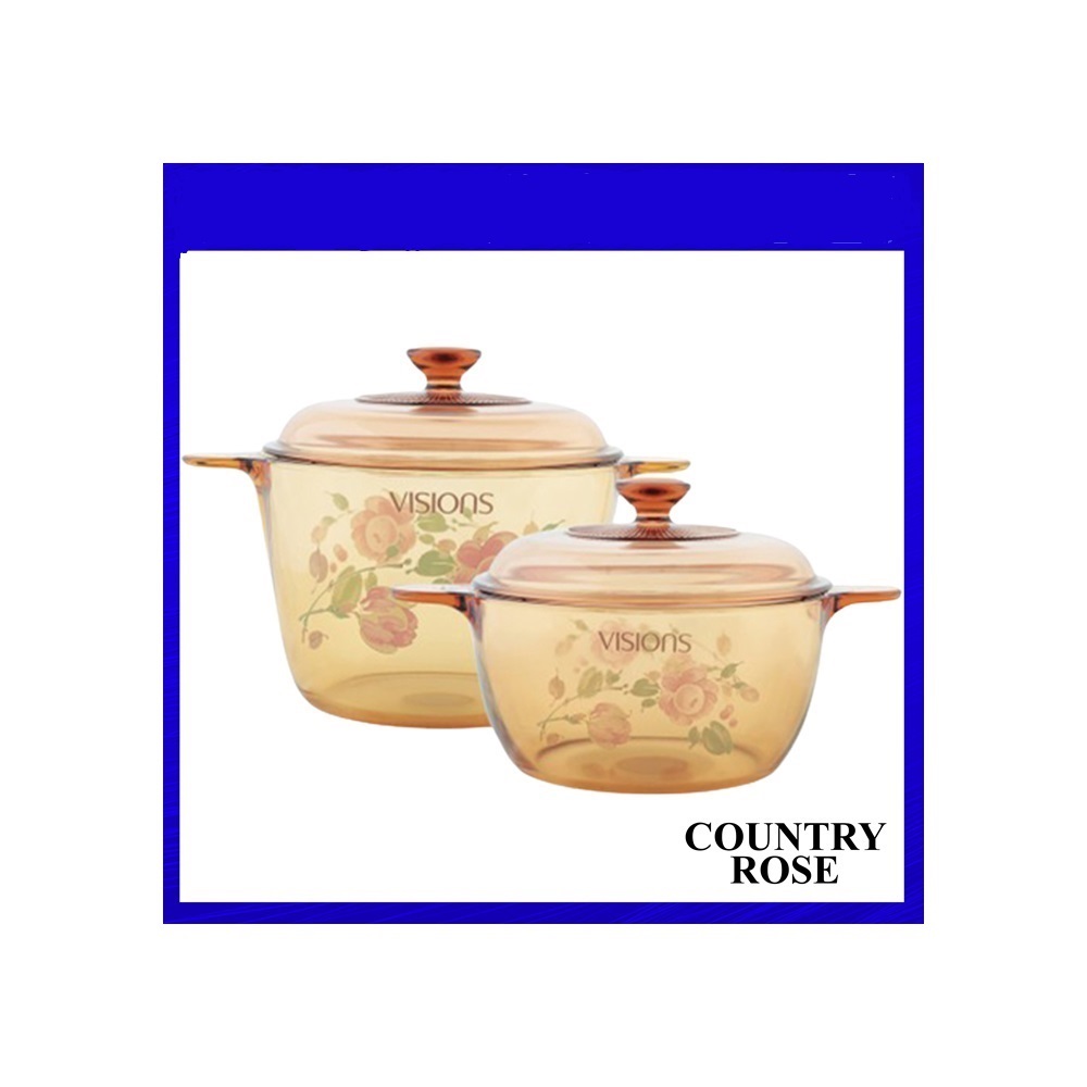VISIONS 4pc Daisy Field Cookpot Set