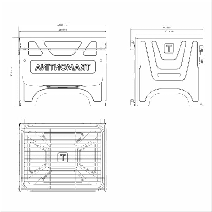 TCP 380 PORTABLE CHARCOAL BARBECUE GRILL - Image 3