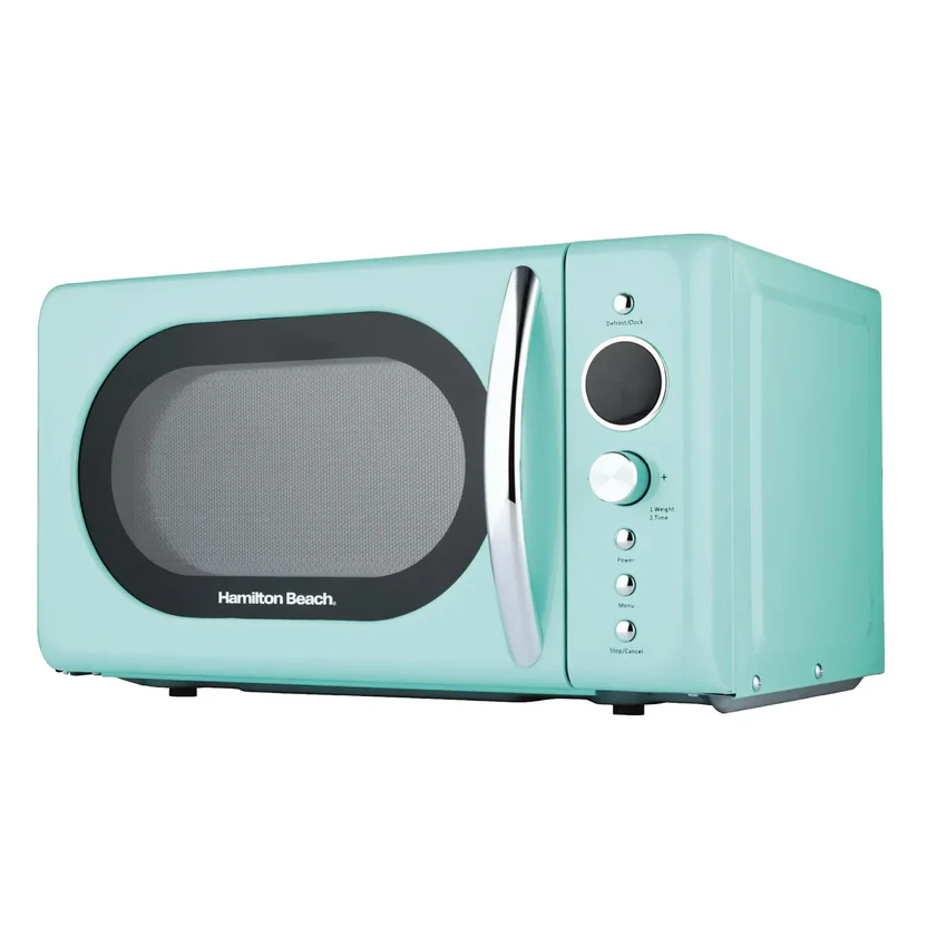 RETRO COLLECTION MACHINERY 20L MICROWAVE MINT) HAMILTON BEACH